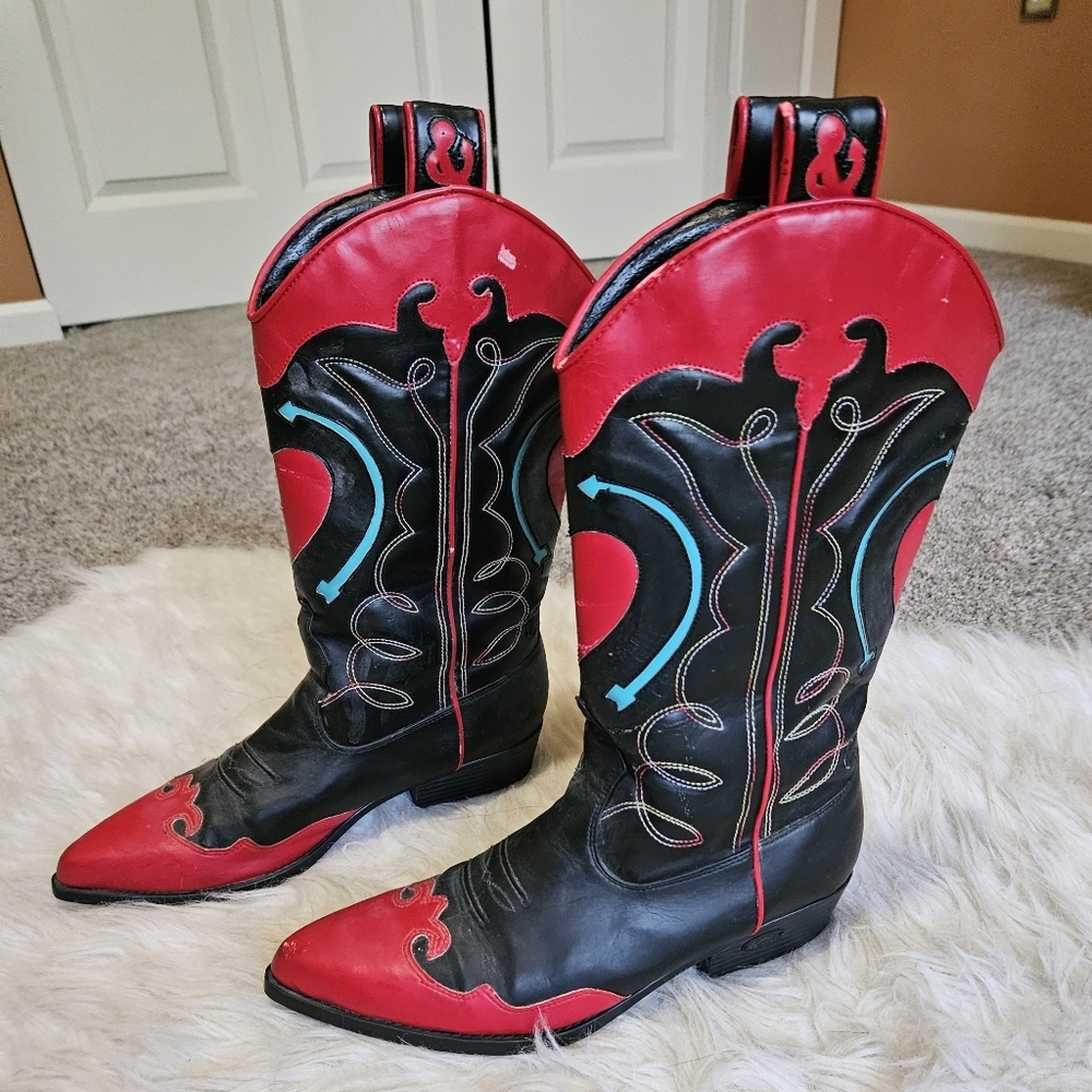 Vintage Sam & Libby Cowgirl Boots
